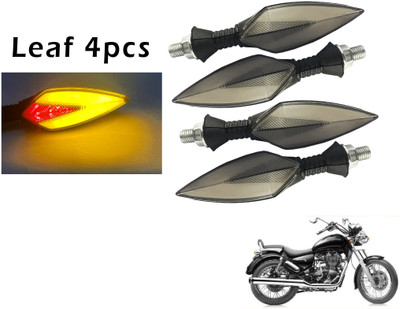 Generox Front, Rear LED Indicator Light for Royal Enfield Thunder Bird 500(Red, Yellow)