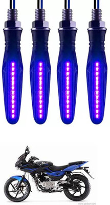 E-Shoppe Front, Rear, Side LED Indicator Light for Bajaj Pulsar 220 DTS-i(Blue)