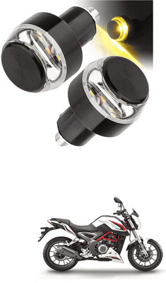 LOVMOTO Front LED Indicator Light for Universal For Bike(White, Orange)