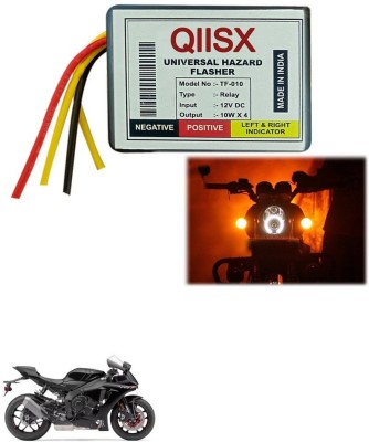 Qiisx Front, Rear Flasher Indicator Light for Yamaha YZF R1(Multicolor)