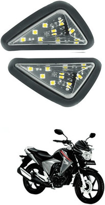 GONAMA Front LED Indicator Light for Honda CB Twister(Black)