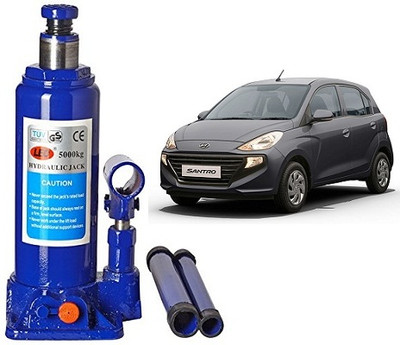 KBTR 5 Ton Hydraulic Jack for Hyundai Santro 2019 Vehicle Jack(5000 kg)