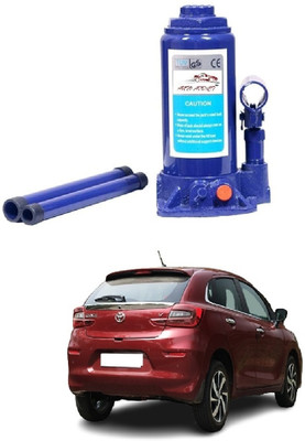 AuTO ADDiCT 3 TON HYDRAULIC BOTTLE JACK FOR TOYOTA GLANZA FACELIFT (2022-PRESENT) Vehicle Jack(3000 kg)