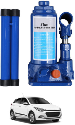 MATIES Vehicle (5000Kg)Heavy Lifting Capacity 5 Ton Hydraulic Bottle Jack Elite i20 Vehicle Jack(5000 kg)