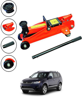 RKPSP 2Ton Heavy Duty Hydraulic Trolley Floor Jack For Car/SUV/Truck 162 Vehicle Jack Stand(2000 kg)