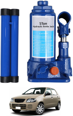 MATIES Vehicle Universal Hydraulic Alloy Steel 5ton Bottle Jack For Car,MUV,UTV 14 Vehicle Jack(5000 kg)