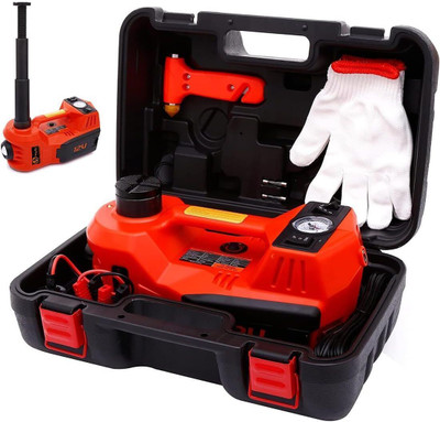 VOLTZ TY155HJ Electric Hydraulic Car Jack 5 Ton 12V Lifting Range 15-45.5cm SUV Tire Vehicle Jack(5000 kg)