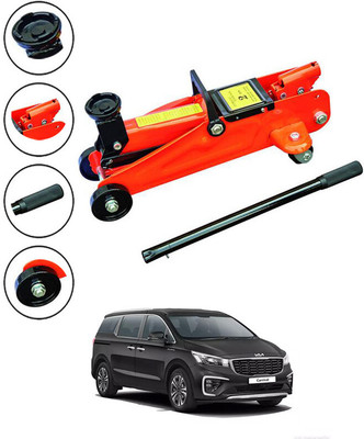 RKPSP 2Ton Heavy Duty Hydraulic Trolley Floor Jack For Car/SUV/Truck 43 Vehicle Jack Stand(2000 kg)