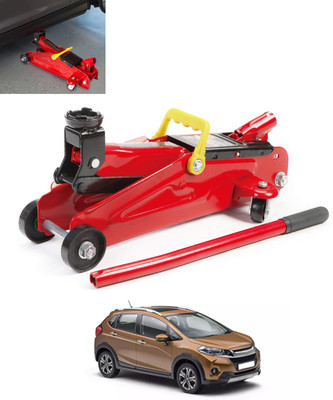 MATIES Hydraulic HeavyDuty 2Ton Trolly Jack With Operating Handle Universal For Car 307 Vehicle Jack(2000 kg)