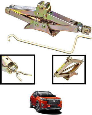 MATIES Heavy Duty(2000kg) Golden Iron Universal Scissor Jack For Vehicle-088 Vehicle Jack(2000 kg)