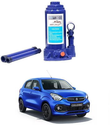 AuTO ADDiCT 3 TON HYDRAULIC BOTTLE JACK FOR MARUTI SUZUKI CELERIO (2021-PRESENT) Vehicle Jack(3000 kg)