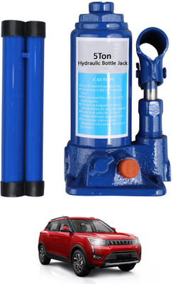 monolive Portable/Compact Alloy Steel Hydraulic 5Ton Bottle Jack For Vehicle-230 Vehicle Jack(5000 kg)