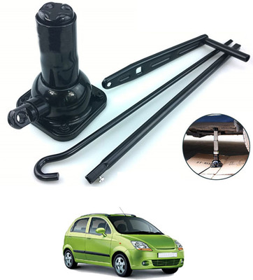 MATIES 2Ton Spiral/Screw Vehicle Lifing Jack Universal For Spark Chevrolet Vehicle Jack(2000 kg)