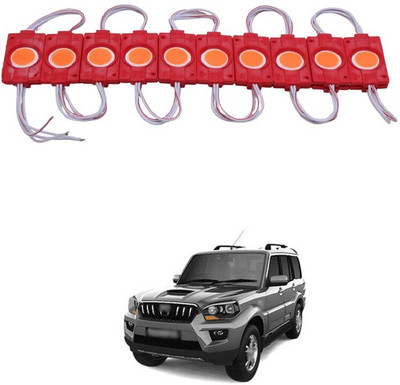LOVMOTO DC 12 Volt 2.4 Watt Coin Shape LED Module Light Lamp Bulb Multipurpose SG665 Indicator Light Car, Motorbike LED for Mahindra (12 V, 12 W)(Scorpio, Pack of 1)