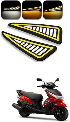 LOVMOTO Front, Rear LED Indicator Light for Yamaha Ray Z(Multicolor)