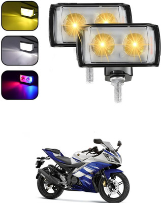 GONAMA Front, Rear LED Indicator Light for Hero Universal For Bike(White, Yellow)