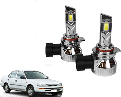 AUTO PEARL 2-Side 9006 LED Bulb for Car 120W-12V 12000LM 6000K wide Ultra White light_A08 Fog Lamp Car LED for Toyota (12 V, 120 W)(Corolla, Pack of 2)