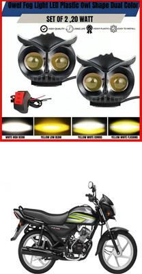 GONAMA Front, Rear LED Indicator Light for Mahindra Rodeo RZ(White, Yellow)