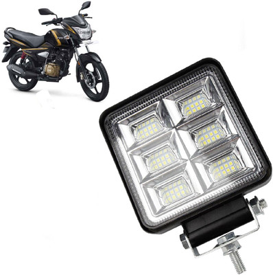 AUTO PEARL Front fog lights 4Inch LED Work Light Driving Fog Lamp White Spotlight A237 Fog Lamp Motorbike LED for TVS (12 V, 15 W)(Victor)