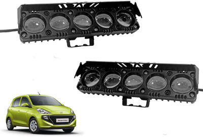AUTO PEARL 5Projector lens LED Dual Color White and Yellow High Beam Foglight J241 Fog Lamp Car LED for Hyundai (12 V, 30 W)(Santro, Pack of 2)