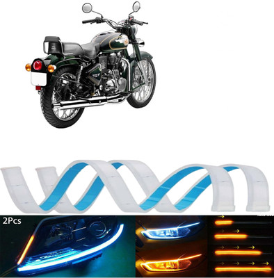 BLUERIDE DRL-LT-BIKE-BR142 Interior Light Motorbike, Car, Truck, Van LED for Royal Enfield (12 V, 12 W)(Universal For Bike, Pack of 2)