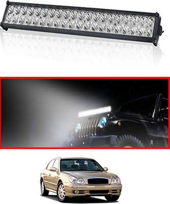 CCMM Universal White High Beam 40LED Bar Light For Vehicle With Clamp-245 Headlight Car LED for Hyundai (12 V, 55 W)(Sonata, Pack of 1)