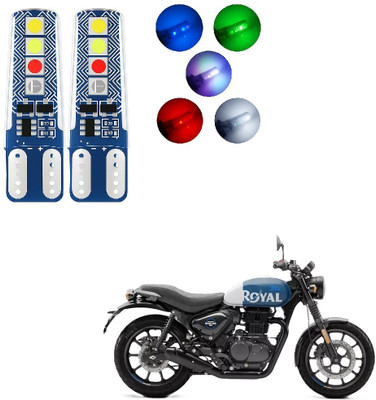 JMA.Trading T10 RGB LED Bulb for Hunter 350 Other bikes & Car Interior (Pack of 2) Interior Light Car, Motorbike LED (12 V, 12 W)(Universal For Bike, Universal For Car, Pack of 2)