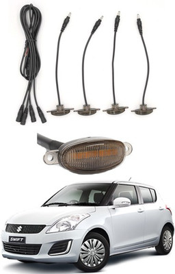 AYW 4 LED Front Grill Led Lights Amber Lights DRL For Swift-Maruti Suzuki-2010 Parking Light Car, Van LED for Maruti Suzuki (12 V, 12 W)(Swift, Pack of 1)