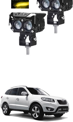 GONAMA Universal 2 Pack Motorcycle LED Driving Fog Lights 40W Amber/Yellow White SG273 Fog Lamp Car, Motorbike LED for Maruti Suzuki (12 V, 40 W)(Ciaz, Pack of 2)