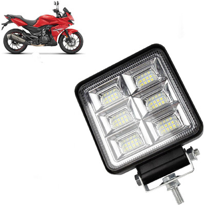 AUTO PEARL Front fog lights 4Inch LED Work Light Driving Fog Lamp White Spotlight A087 Fog Lamp Motorbike LED for Hero (12 V, 15 W)(Xtreme 200S)