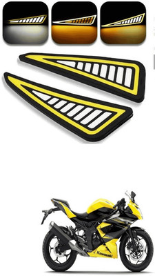 LOVMOTO Front, Rear LED Indicator Light for Kawasaki Ninja(Multicolor)