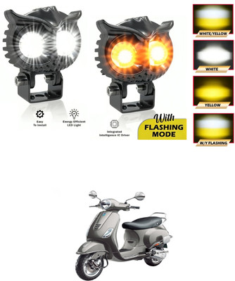 LOVMOTO Front, Rear LED Indicator Light for Bajaj Avenger 220 DTS-i(White, Yellow)