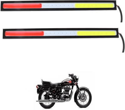 LOVMOTO Front, Rear LED Indicator Light for Royal Enfield 500(Multicolor)