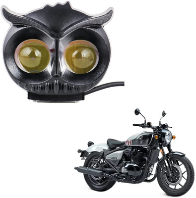 JMA.Trading Owl Shape Reflector LED Fog Light, Dual Eye Light for Shotgun 650 (Pack Of 1) Fog Lamp Motorbike LED for Royal Enfield (9 V, 20 W)(Universal For Bike, Pack of 1)