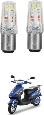 LOVMOTO Front, Rear LED Indicator Light for Universal For Bike Star(Multicolor)