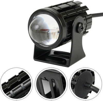 AutoPowerz 1Pcs LED Motorcycle Fog Light Driving Spot Lamp Yellow/White (8V-80V,30 Watt) Fog Lamp Car, Motorbike LED (12 V, 20 W)(Universal For Bike, Universal For Car, Pack of 1)