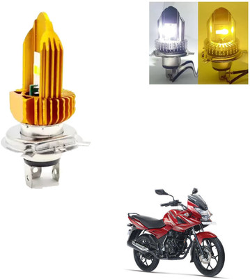 REPLEY dualcolor-h4-white-yellow-mode-098 Headlight Car, Motorbike LED for Bajaj (12 V, 30 W)(Discover 150 F, Pack of 1)