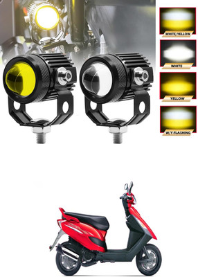 GONAMA Front, Rear LED Indicator Light for TVS Jupiter(White, Yellow)