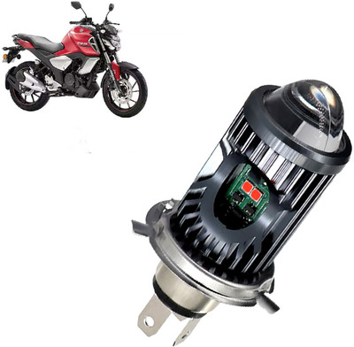 AUTO PEARL White/Yellow Dual Beam & Flicker Red/Blue Led for FZ S V3 Fog Lamp Motorbike LED for Yamaha (12 V, 35 W)(FZ S V3.0 FI, Pack of 1)