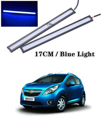 LOVMOTO COB LED Strip DRL Driving Daytime Running Light 7 Car Fancy Lights(Blue)