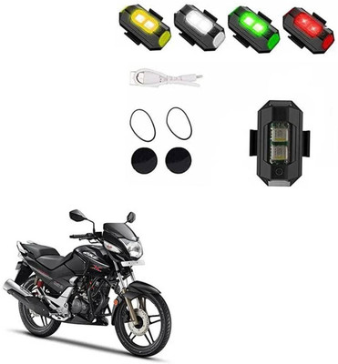 Vagary Multicolor Strobe Lights with USB Charging, Drone Flashing Strobe Light 113 Back Up Lamp Motorbike LED for Hero (12 V, 20 W)(CBZ Xtreme, Pack of 1)