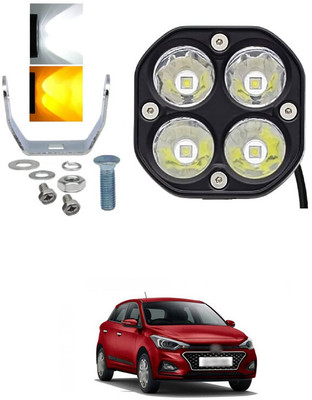 LOVMOTO Front, Rear LED Indicator Light for Hyundai Elite i20(White, Amber)