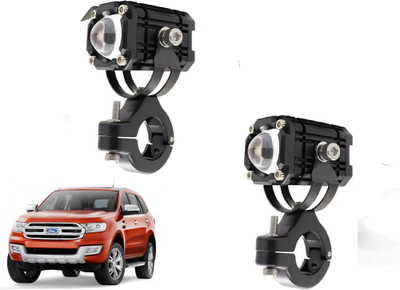 AUTO PEARL Mini LED White/Yellow/Red with Flashing Led for Endeavour 2016 -2019 Fog Lamp Car LED for Ford (12 V, 15 W)(Endeavour)