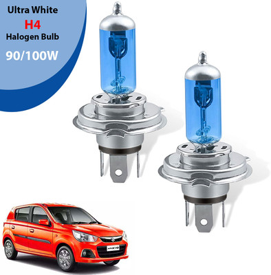 AUTO PEARL H4 Halogen Headlight bulb 90/100W 5000K Ultra White Low/High Beam Bulb (A11) Headlight Car, Truck, Van Halogen for Maruti Suzuki (12 V, 100 W)(Alto K10, Pack of 2)