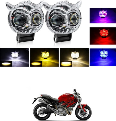 GONAMA Front, Rear LED Indicator Light for Hero Hunk(White, Yellow)