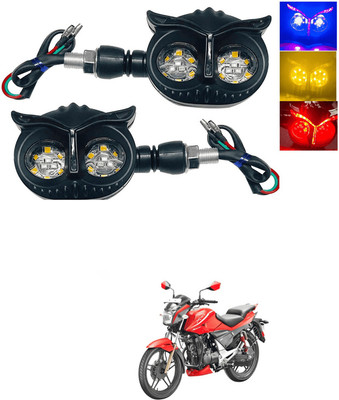 LOVMOTO Front, Rear LED Indicator Light for Universal For Bike Universal For Bike(Multicolor)