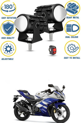 GONAMA Front, Rear LED Indicator Light for Honda CBR 250R(White, Yellow)