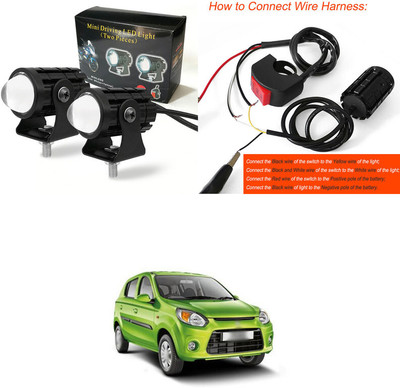 PRTEK LED Fog Light 2PCS_R160 Fog Lamp Car, Motorbike LED (8 V, 10 W)(Alto 800, Pack of 2)