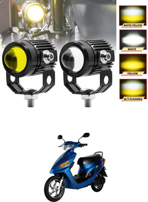 LOVMOTO Universal Fog Light Lamp Projector Mini driving Spotlight Vehicle set of 2 SG164 Interior Light Car, Motorbike LED for Yamaha (12 V, 20 W)(SZ-S, Pack of 2)