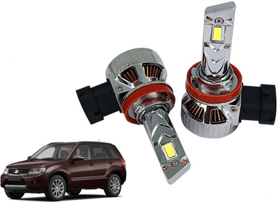 AUTO PEARL 2-Side H11 LED Bulb for Car 120W-12V 12000LM 6000K wide Ultra White light_A51 Headlight Car, Van LED for Maruti Suzuki (12 V, 120 W)(Grand Vitara, Pack of 2)